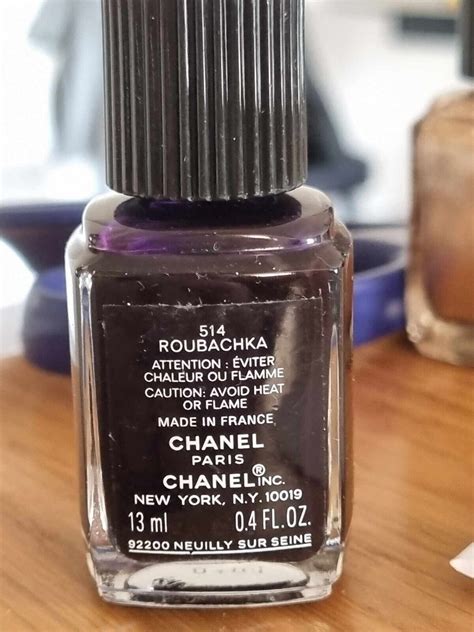 chanel vernis a ongle|vernis chanel roubachka.